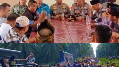 LKA Luhak Tambusai Kerahkan 1.500 Anak Kemenakan di Bawah Satu Komando untuk Jaga Hak Ulayat, Bukan Agenda Anarkis Memerangi Saudara Sendiri
