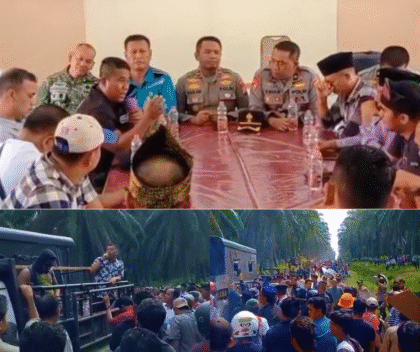 LKA Luhak Tambusai Kerahkan 1.500 Anak Kemenakan di Bawah Satu Komando untuk Jaga Hak Ulayat, Bukan Agenda Anarkis Memerangi Saudara Sendiri