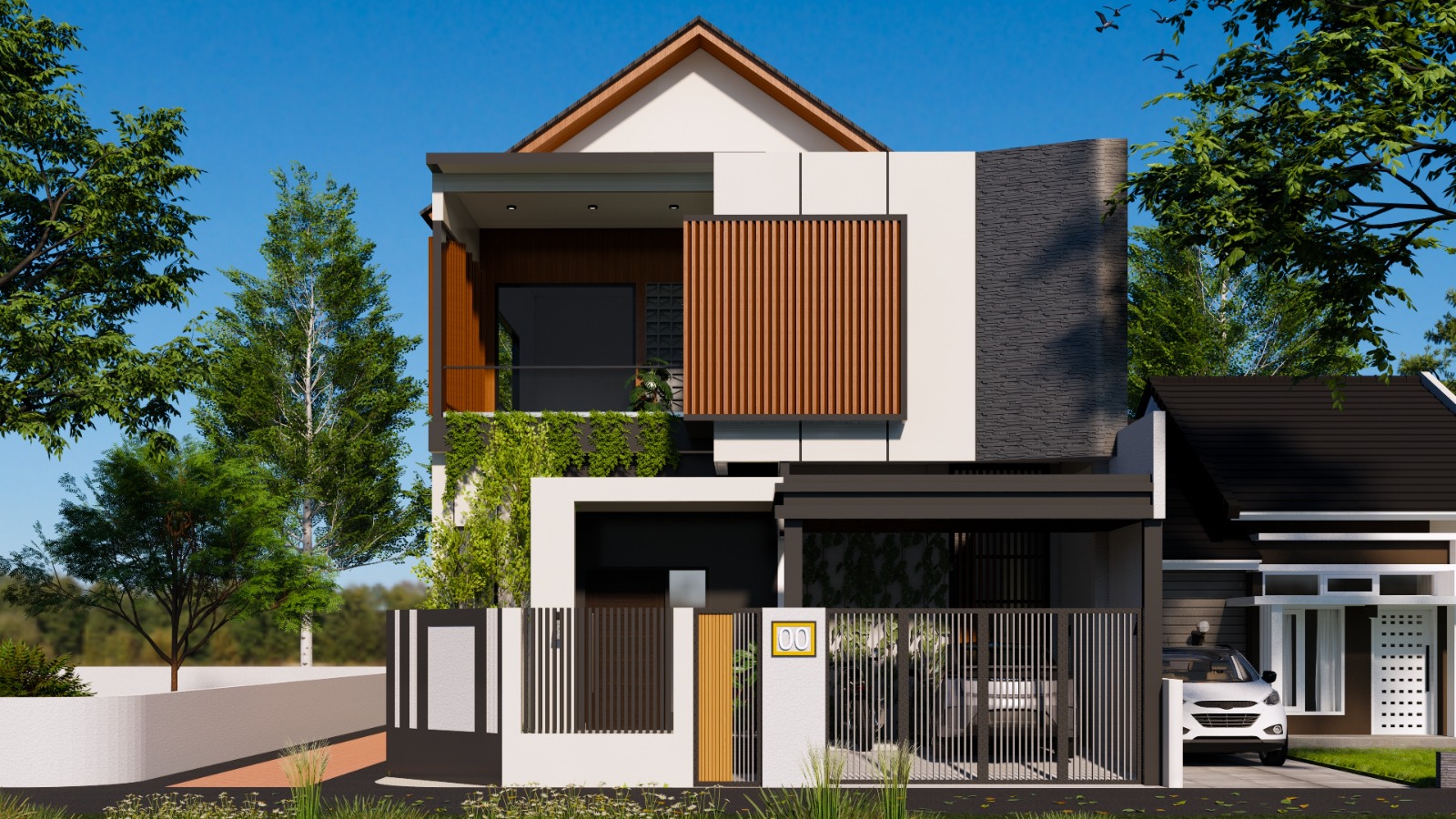 Desain rumah modern minimalis